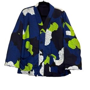 SKFK Alana Kokomo Quilted Kimono Minimalist Reversible Jacket sz M